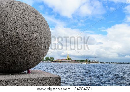 Embankment in St. Petersburg