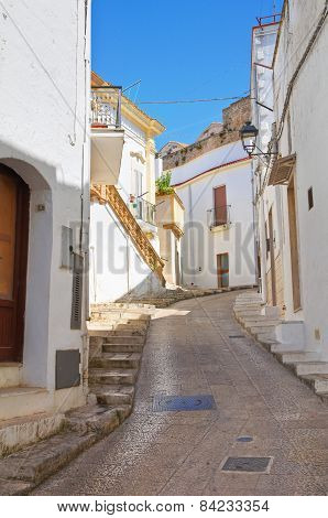 Alleyway. Laterza. Puglia. Italy.