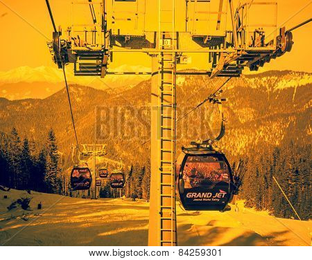 Inside Ropeway