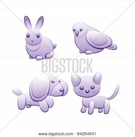 Toy Animals. The Second Set.