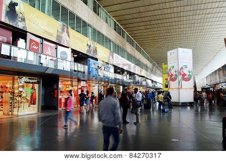 View Of Rome City Termini Station On June 1, 2014