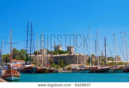 Gamle slot i Bodrum
