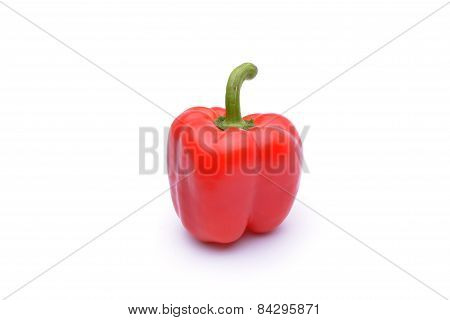 Peppers On White Background