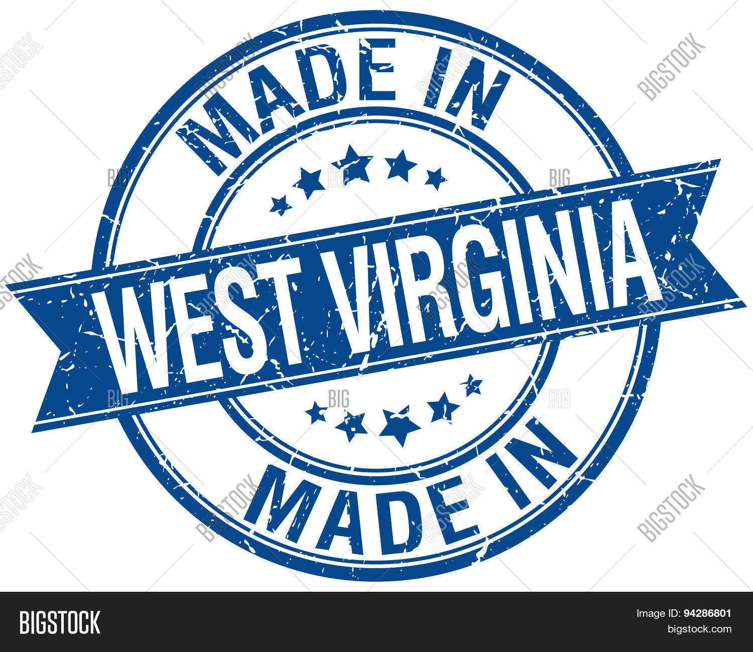 Made West Virginia Vector & Photo (Free Trial) Bigstock