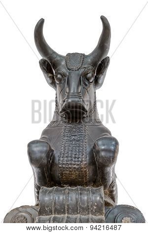 Bull statue