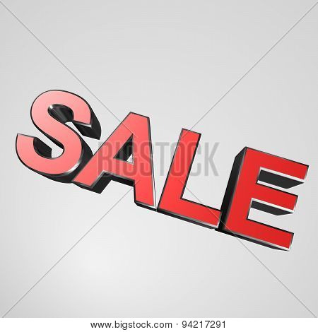 3D Text Sale