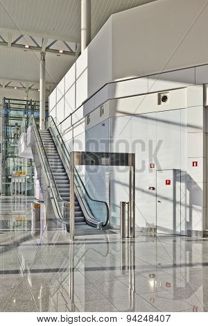Escalator For Staff Only