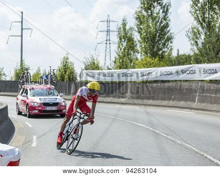 The Cyclist Mate Mardones - Tour De France 2014