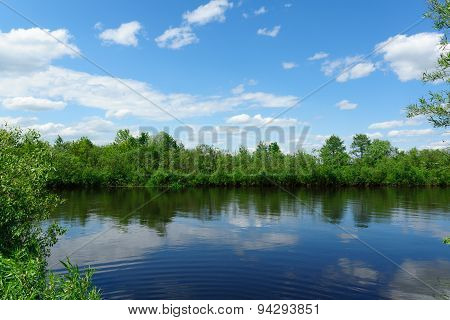 The River With Beautiful Coast