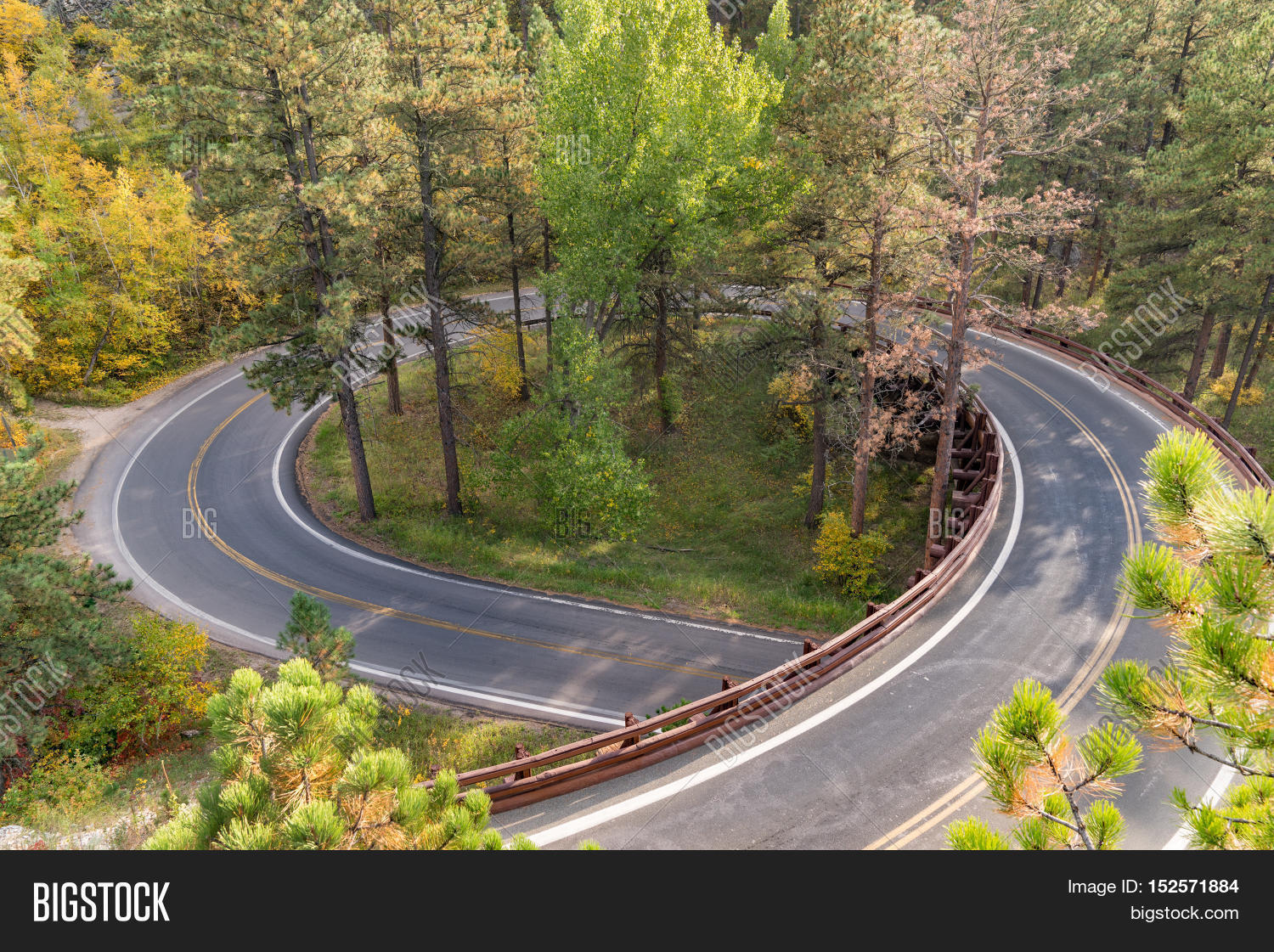 Pigtail Bridge Along Needles Image & Photo Bigstock