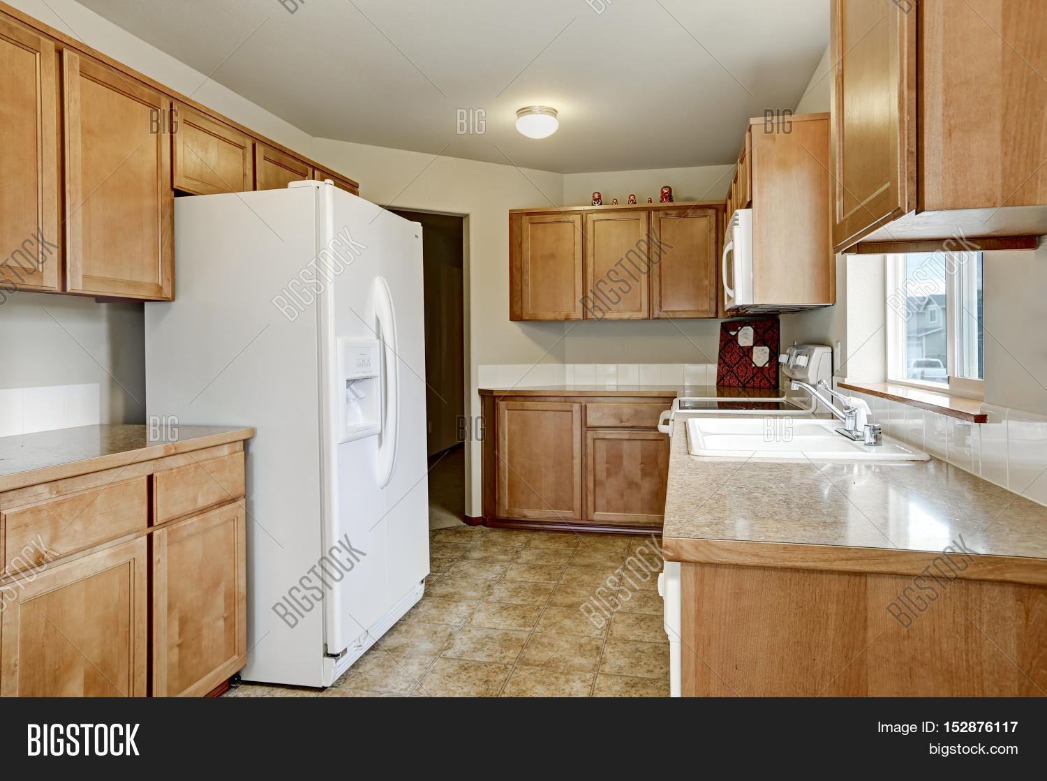 Wooden Kitchen Storage Image & Photo (Free Trial) Bigstock