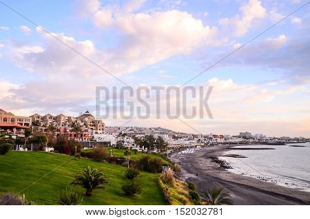 View Of Playa De Fanabe Adeje Tenerife