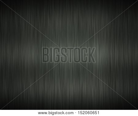 Brushed steel abstract rendered grey or gray background