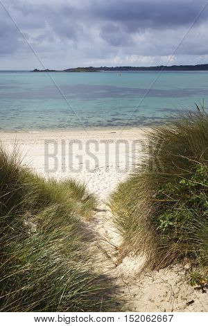Higher Town Bay, St Martin's, Isles of Scilly, England