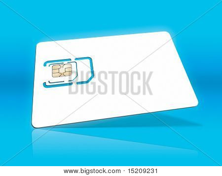 Una imagen de una tarjeta inteligente para teléfonos celulares