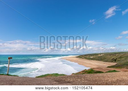 Beach In Nazare, A Surfing Paradise Town - Nazare, Portugal