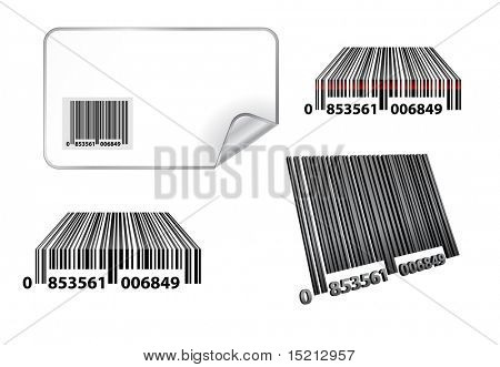 vector set codice a barre