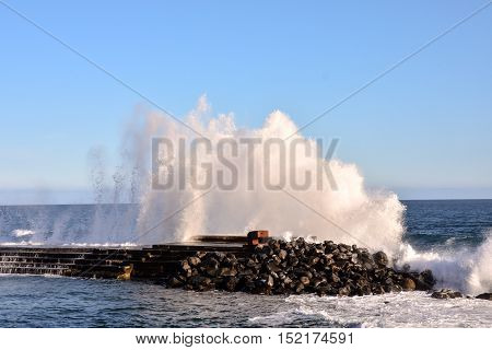 Big Wave In The Ocean