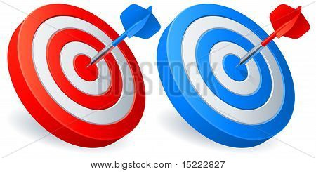 Cibles de fléchettes.