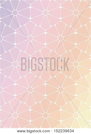 background beautiful purple-orange pink flowers on a white background