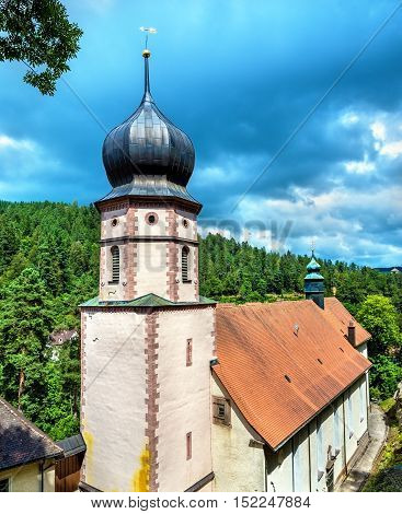 Maria in der Tanne church near Triberg im Schwarzwald in the Black Forest of Germany