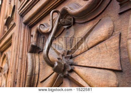Detail einer alten Tür