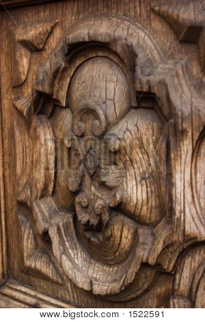 Detail einer alten Tür
