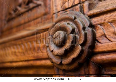 Detail einer alten Tür