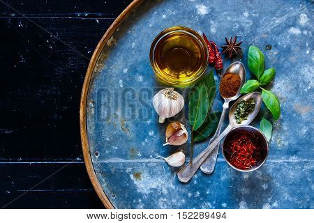 Brignt Spices And Herbs