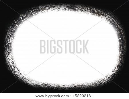 Abstract background - frame from scratches - layer for photoeditor