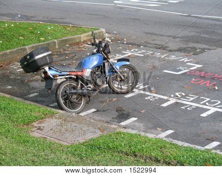 Parkerade Motorbicycle av Carpark