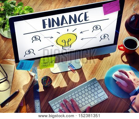 Finance Joint Planning Balance Banking Budget Concept