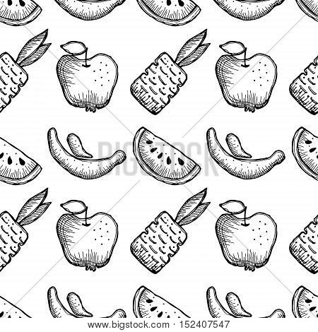 Vector Seamless Pattern, Graphic Illustration