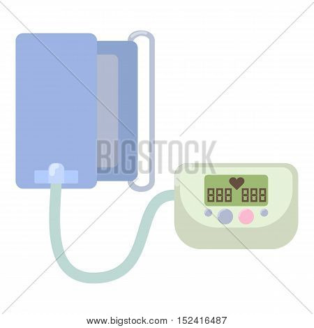 Tonometer icon. Flat illustration of tonometer vector icon for web