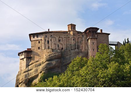 Monastery Roussanov, Meteora , Greece