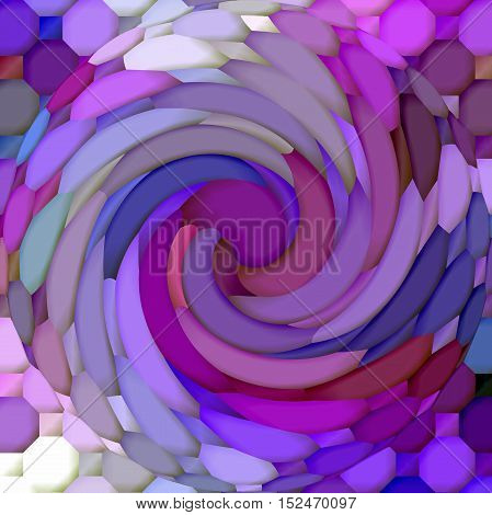Abstract coloring background of the pastels gradient with visual mosaic,spherize and twirl effects