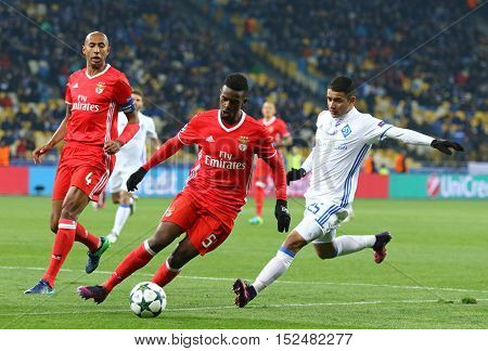 Uefa Champions League: Fc Dynamo Kyiv V Benfica