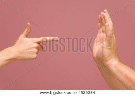 Pistola + percorso