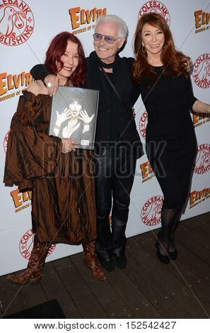 LOS ANGELES - OCT 17: Pamlea Des Barres, Michael Des Barres, Cassandra Peterson at the 