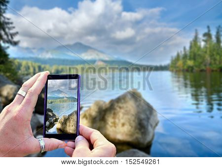Taking A Photo