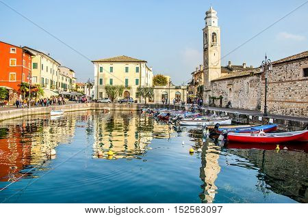 Lazise Lago di Garda Verona Veneto Italy