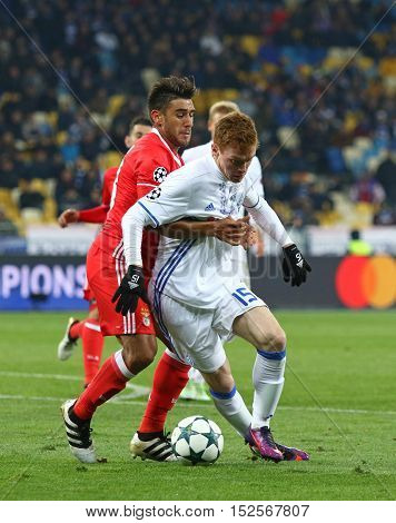 Uefa Champions League: Fc Dynamo Kyiv V Benfica