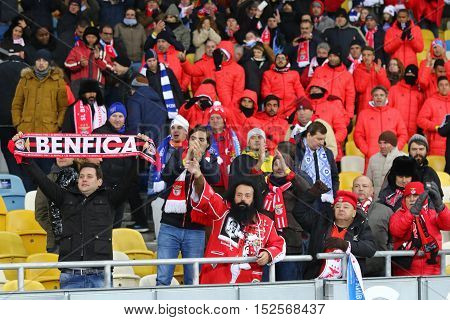 Uefa Champions League: Fc Dynamo Kyiv V Benfica