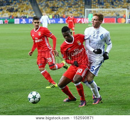 Uefa Champions League: Fc Dynamo Kyiv V Benfica