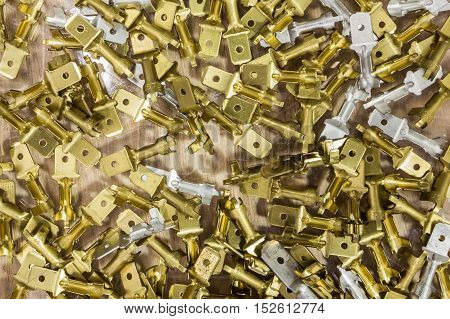 Crimp Terminal, Or Connectors, Or Female Disconnect Terminal In The Box
