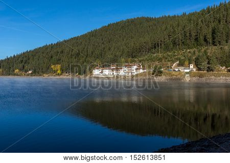 Panoramic  view of Golyam Beglik Reservoir, Pazardzhik Region, Bulgaria