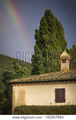 Italy, Tuscany, Pisa, Castello Ginori Di Querceto