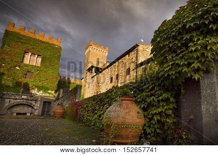 Italy, Tuscany, Pisa, Castello Ginori Di Querceto