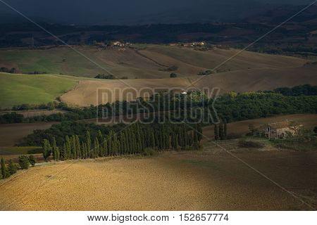 Italy, Tuscany, Pisa, Casaglia (montecatini Val Di Cecina)