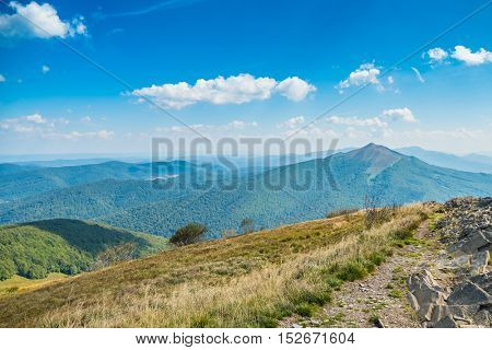 Polonina Wetlinska, Bieszczady mountains, Poland